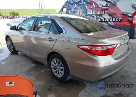 2015 Toyota Camry Le из США, поврежденный, VIN 4T4BF1FK0FR480470